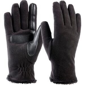 Isotoner Women's Stretch Fleece Gloves with Microluxe and Smart Touch Te…